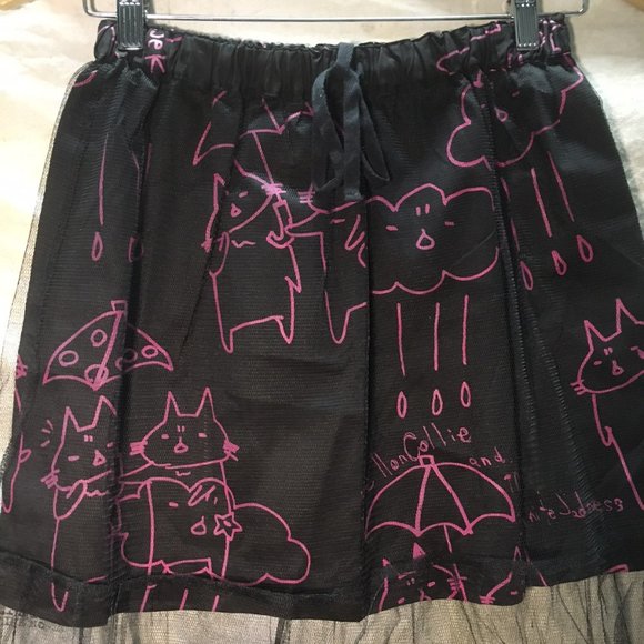 Japanese designer MINT Neko skirt - Picture 2 of 4